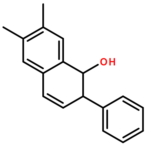 1-Naphthalenol, 1,2-dihydro-6,7-dimethyl-2-phenyl-, (1S,2R)- 