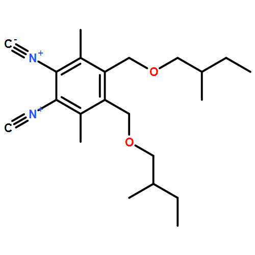 Benzene, 1,2-diisocyano-3,6-dimethyl-4,5-bis[[(2S)-2-methylbutoxy]methyl]- 
