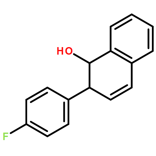 1-Naphthalenol, 2-(4-fluorophenyl)-1,2-dihydro-, (1S,2R)- 