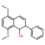 1-Naphthalenol, 1,2-dihydro-5,8-dimethoxy-2-phenyl-, (1S,2R)- 