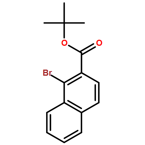 2-Naphthalenecarboxylic acid, 1-bromo-, 1,1-dimethylethyl ester 