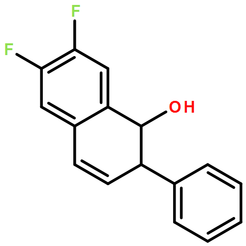 1-Naphthalenol, 6,7-difluoro-1,2-dihydro-2-phenyl-, (1S,2R)- 