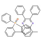 Quinoxaline, 5-[2-(diphenylphosphinyl)phenyl]-8-methyl-2,3-diphenyl- 
