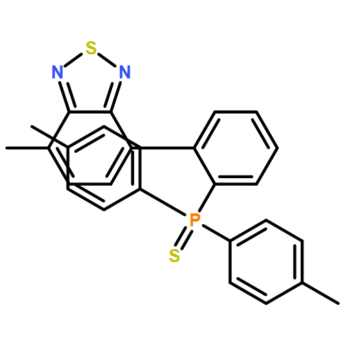 2,1,3-Benzothiadiazole, 4-[2-[bis(4-methylphenyl)phosphinothioyl]phenyl]-7-methyl- 