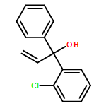 Benzenemethanol, 2-chloro-α-ethenyl-α-phenyl- 