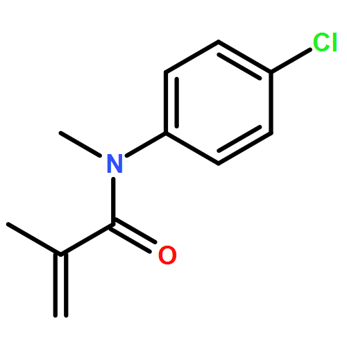 2-Propenamide, N-(4-chlorophenyl)-N,2-dimethyl- 