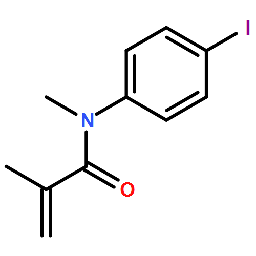 2-Propenamide, N-(4-iodophenyl)-N,2-dimethyl- 