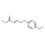 2-Pentenoic acid, 5-(4-methoxyphenyl)-, methyl ester 