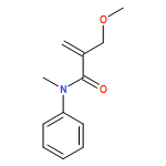 2-Propenamide, 2-(methoxymethyl)-N-methyl-N-phenyl- 