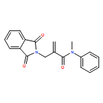 2H-Isoindole-2-propanamide, 1,3-dihydro-N-methyl-α-methylene-1,3-dioxo-N-phenyl- 