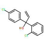 Benzenemethanol, 2-chloro-α-(4-chlorophenyl)-α-ethenyl- 