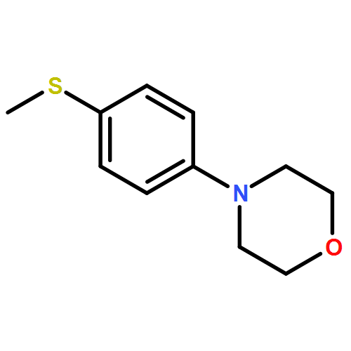 Morpholine, 4-[4-(methylthio)phenyl]- 
