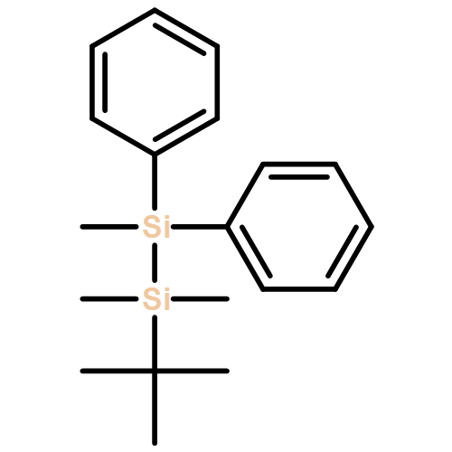 Disilane, 1-(1,1-dimethylethyl)-1,1,2-trimethyl-2,2-diphenyl- 