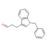 1H-Indole-3-propanal, 1-(phenylmethyl)- 