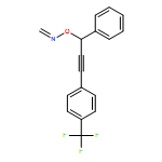 Formaldehyde, O-[1-phenyl-3-[4-(trifluoromethyl)phenyl]-2-propyn-1-yl]oxime 