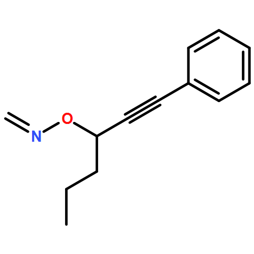 Formaldehyde, O-[1-(2-phenylethynyl)butyl]oxime 