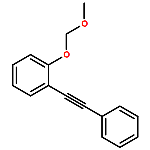 Benzene, 1-(methoxymethoxy)-2-(2-phenylethynyl)- 