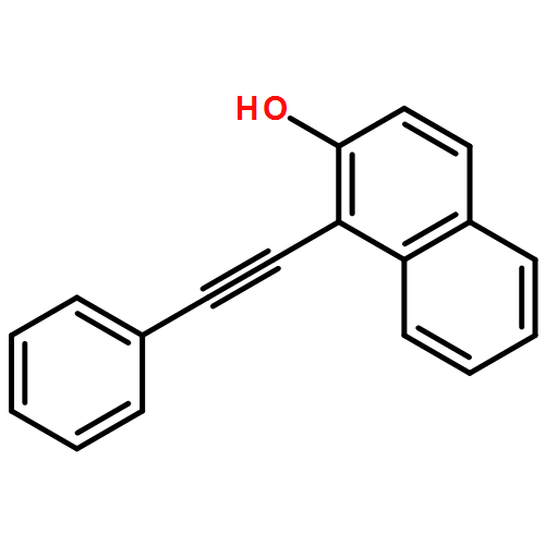 2-Naphthalenol, 1-(2-phenylethynyl)- 