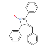 Azete, 2,3-dihydro-2,4-diphenyl-3-(phenylmethylene)-, 1-oxide 