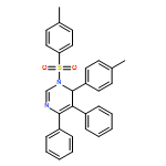Pyrimidine, 1,6-dihydro-6-(4-methylphenyl)-1-[(4-methylphenyl)sulfonyl]-4,5-diphenyl- 
