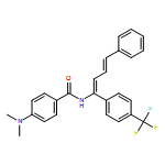 Benzamide, 4-(dimethylamino)-N-[(1Z,3E)-4-phenyl-1-[4-(trifluoromethyl)phenyl]-1,3-butadien-1-yl]- 