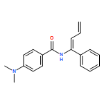 Benzamide, 4-(dimethylamino)-N-[(1Z)-1-phenyl-1,3-butadien-1-yl]- 