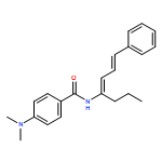 Benzamide, 4-(dimethylamino)-N-[(1Z,3E)-4-phenyl-1-propyl-1,3-butadien-1-yl]- 