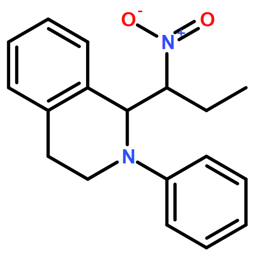Isoquinoline, 1,2,3,4-tetrahydro-1-(1-nitropropyl)-2-phenyl- 