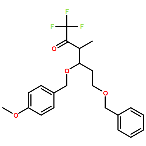 2-Hexanone, 1,1,1-trifluoro-4-[(4-methoxyphenyl)methoxy]-3-methyl-6-(phenylmethoxy)-, (3S,4R)- 