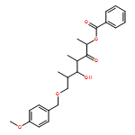 D-allo-3-Heptulose, 1,4,6-trideoxy-7-O-[(4-methoxyphenyl)methyl]-4,6-dimethyl-, 2-benzoate 