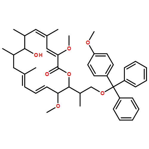 Oxacyclohexadeca-3,5,11,13-tetraen-2-one, 8-hydroxy-3,15-dimethoxy-16-[(1S)-2-[(4-methoxyphenyl)diphenylmethoxy]-1-methylethyl]-5,7,9,11-tetramethyl-, (3Z,5E,7R,8S,9S,11E,13E,15S,16R)- 