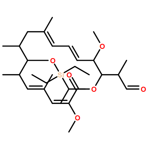 Oxacyclohexadeca-4,6,12,14-tetraene-2-acetaldehyde, 10-[[diethyl(1-methylethyl)silyl]oxy]-3,15-dimethoxy-α,7,9,11,13-pentamethyl-16-oxo-, (αR,2R,3S,4E,6E,9S,10S,11R,12E,14Z)- 