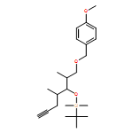 Benzene, 1-[[[(2R,3S,4S)-3-[[(1,1-dimethylethyl)dimethylsilyl]oxy]-2,4-dimethyl-6-heptyn-1-yl]oxy]methyl]-4-methoxy- 