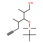 6-Heptyn-1-ol, 3-[[(1,1-dimethylethyl)dimethylsilyl]oxy]-2,4-dimethyl-, (2R,3S,4S)- 