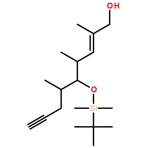 2-Nonen-8-yn-1-ol, 5-[[(1,1-dimethylethyl)dimethylsilyl]oxy]-2,4,6-trimethyl-, (2E,4R,5S,6S)- 