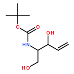 D-erythro-Pent-4-enitol, 2,4,5-trideoxy-2-[[(1,1-dimethylethoxy)carbonyl]amino]- 