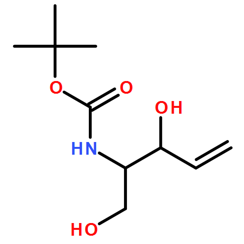 D-erythro-Pent-4-enitol, 2,4,5-trideoxy-2-[[(1,1-dimethylethoxy)carbonyl]amino]- 