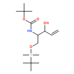 D-erythro-Pent-4-enitol, 2,4,5-trideoxy-2-[[(1,1-dimethylethoxy)carbonyl]amino]-1-O-[(1,1-dimethylethyl)dimethylsilyl]- 