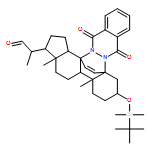 9a,17a-Etheno-1H-benzo[c]cyclopenta[h]phthalazino[2,3-a]cinnoline-3-acetaldehyde, 8-[[(1,1-dimethylethyl)dimethylsilyl]oxy]-2,3,3a,4,5,5a,5b,6,7,8,9,11,16,17b-tetradecahydro-α,3a,5b-trimethyl-11,16-dioxo-, (αS,3R,3aR,5aR,5bR,8S,9aS,17aS,17bR)- 