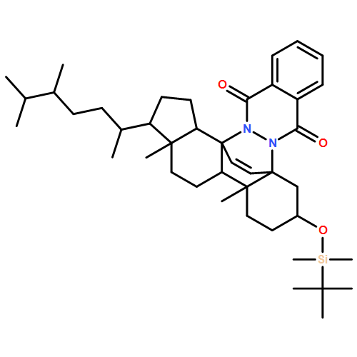 9a,17a-Etheno-1H-benzo[c]cyclopenta[h]phthalazino[2,3-a]cinnoline-11,16-dione, 8-[[(1,1-dimethylethyl)dimethylsilyl]oxy]-2,3,3a,4,5,5a,5b,6,7,8,9,17b-dodecahydro-3a,5b-dimethyl-3-[(1R,4S)-1,4,5-trimethylhexyl]-, (3R,3aR,5aR,5bR,8S,9aS,17aS,17bR)- 