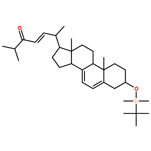 Cholesta-5,7,22-trien-24-one, 3-[[(1,1-dimethylethyl)dimethylsilyl]oxy]-, (3β,22E)- 