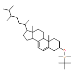 Ergosta-5,7-diene, 3-[[(1,1-dimethylethyl)dimethylsilyl]oxy]-, (3β)- 