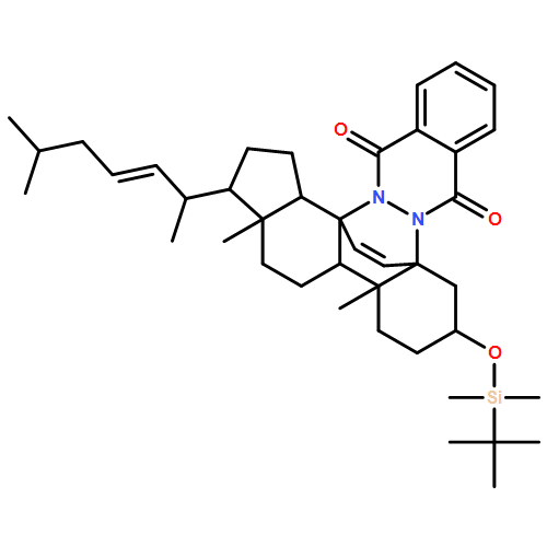 9a,17a-Etheno-1H-benzo[c]cyclopenta[h]phthalazino[2,3-a]cinnoline-11,16-dione, 8-[[(1,1-dimethylethyl)dimethylsilyl]oxy]-3-[(1R,2Z)-1,5-dimethyl-2-hexen-1-yl]-2,3,3a,4,5,5a,5b,6,7,8,9,17b-dodecahydro-3a,5b-dimethyl-, (3R,3aR,5aR,5bR,8S,9aS,17aS,17bR)- 