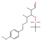 D-Ribose, 2,4-dideoxy-3-O-[(1,1-dimethylethyl)dimethylsilyl]-5-O-[(4-methoxyphenyl)methyl]-2,4-dimethyl- 