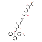 2,4,10,12-Heptadecatetraenoic acid, 7,15-dihydroxy-2,14-dimethoxy-17-[(4-methoxyphenyl)diphenylmethoxy]-4,6,8,10,16-pentamethyl-, methyl ester, (2Z,4E,6R,7S,8S,10E,12E,14S,15R,16S)- 