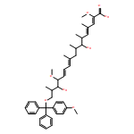 2,4,10,12-Heptadecatetraenoic acid, 7,15-dihydroxy-2,14-dimethoxy-17-[(4-methoxyphenyl)diphenylmethoxy]-4,6,8,10,16-pentamethyl-, (2Z,4E,6R,7S,8S,10E,12E,14S,15R,16S)- 