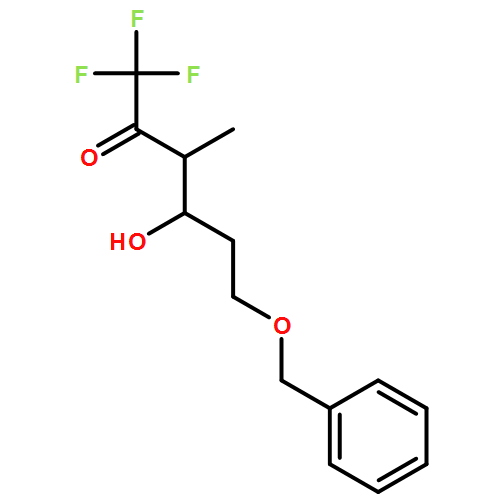 2-Hexanone, 1,1,1-trifluoro-4-hydroxy-3-methyl-6-(phenylmethoxy)-, (3S,4R)- 