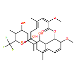 Oxacyclohexadeca-3,5,11,13-tetraen-2-one, 8-hydroxy-16-[(1S,2R,3S)-2-hydroxy-1-methyl-3-[(2R,4R,5S,6S)-tetrahydro-2,4-dihydroxy-5-methyl-6-(trifluoromethyl)-2H-pyran-2-yl]butyl]-3,15-dimethoxy-5,11-dimethyl-, (3Z,5E,8S,11E,13E,15S,16R)- 