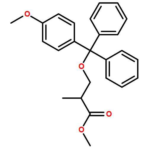 Propanoic acid, 3-[(4-methoxyphenyl)diphenylmethoxy]-2-methyl-, methyl ester, (2S)- 