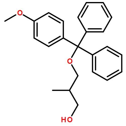 1-Propanol, 3-[(4-methoxyphenyl)diphenylmethoxy]-2-methyl-, (2R)- 